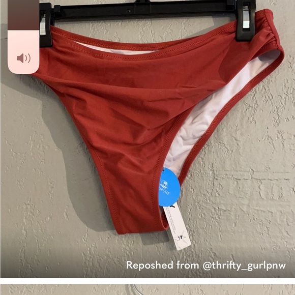NWT Cupshe Burnt Orange O-Ring Bikini - Picture 9 of 12